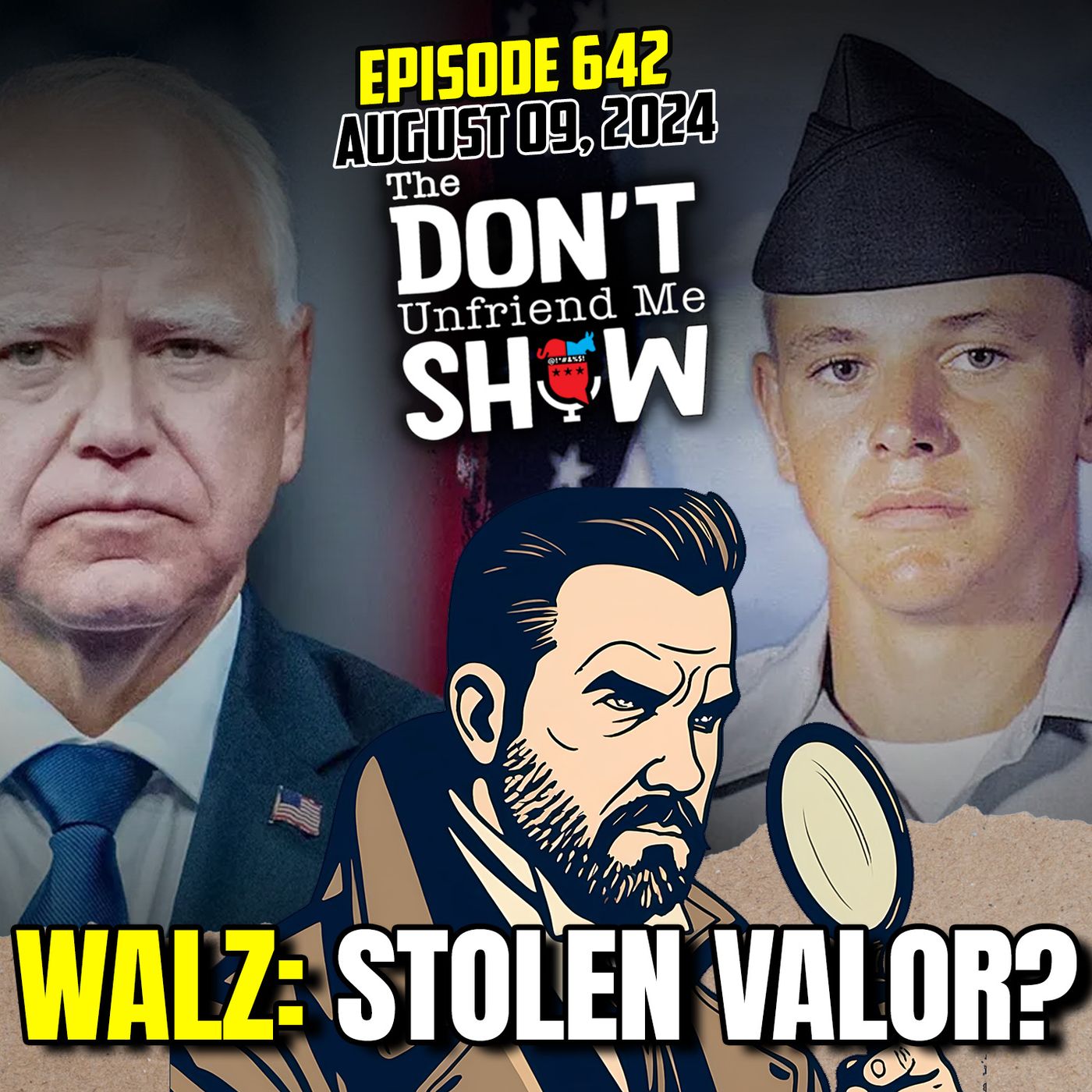 Did Tim Walz Steal Valor?