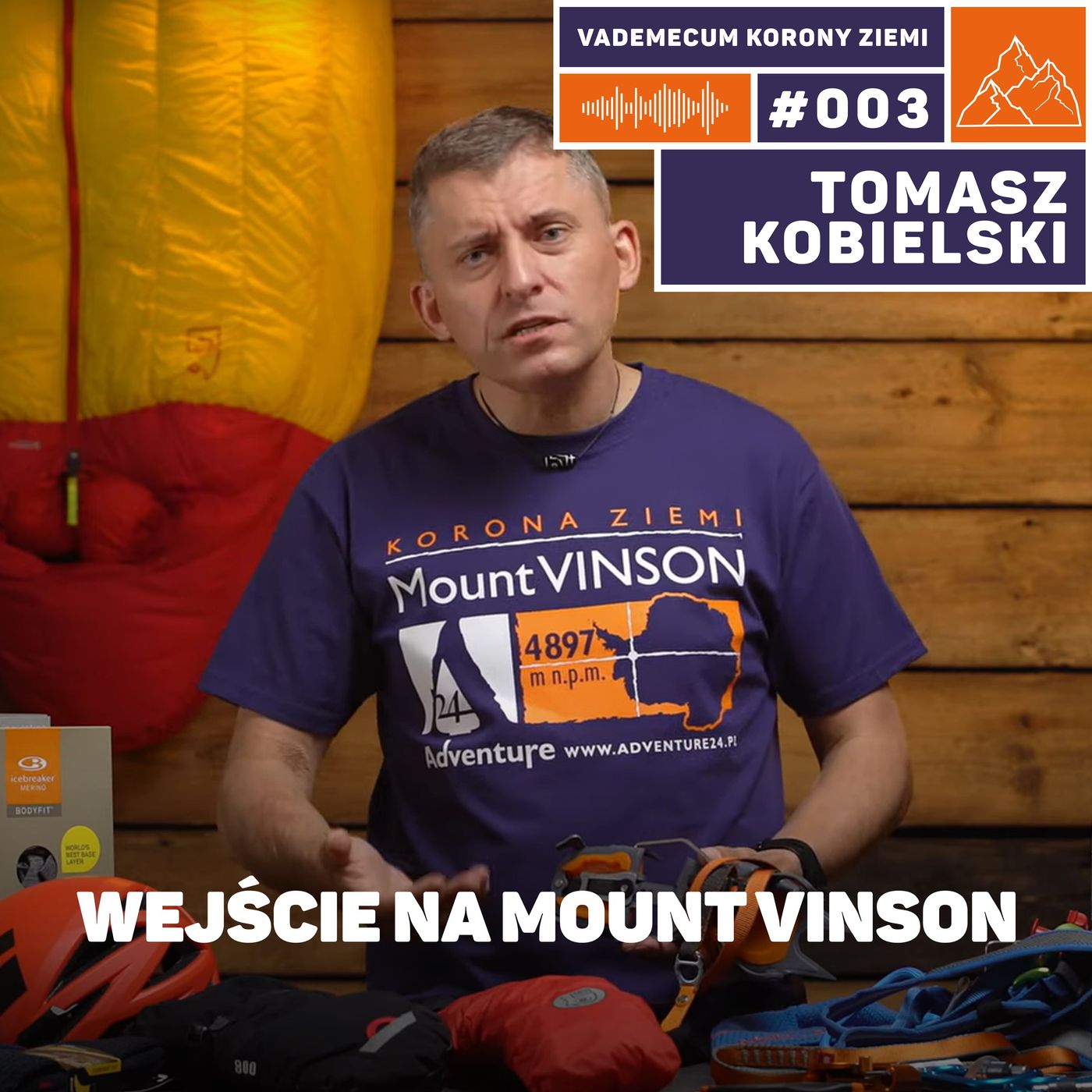 VKZ #003 8a.pl – Vademecum Korony Ziemi z Tomaszem Kobielskim: Mount Vinson VKZ #003 8a.pl – Vademecum Korony Ziemi z Tomaszem Kobielskim: Mount Vinson