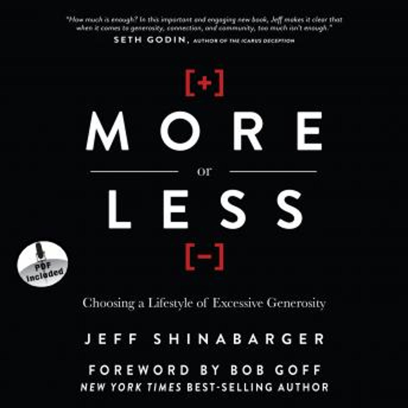 More or Less: Choosing a Lifestyle of Excessive Generosity by Jeff Shinabarger episode artwork
