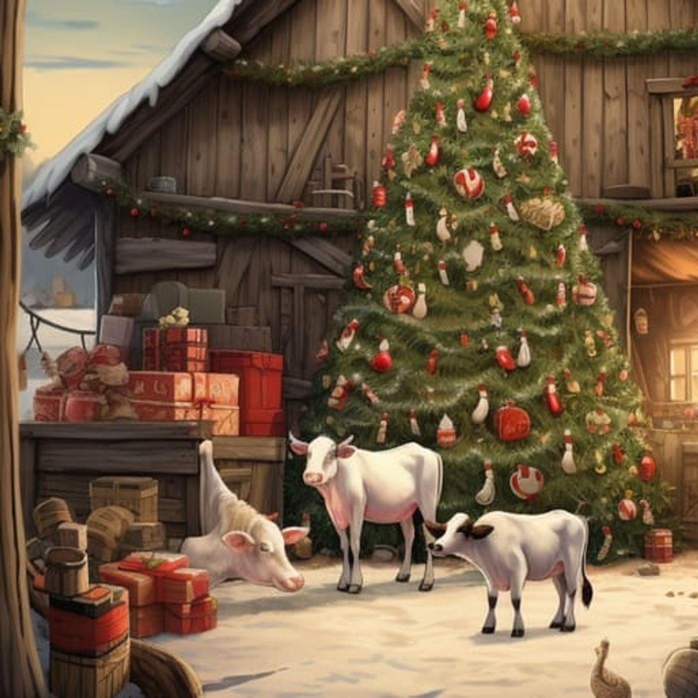 Natal no celeiro | Histórias Sobre Árvores De Natal episode artwork