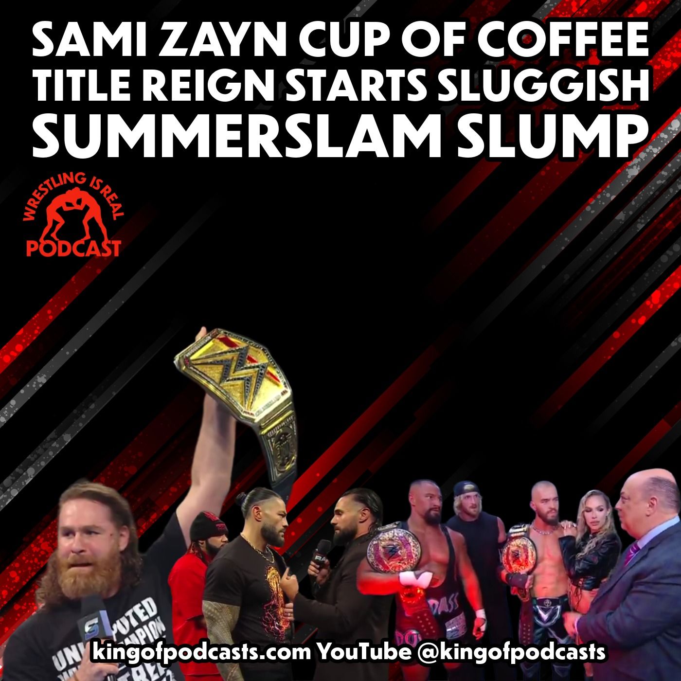 Sami Zayn Cup of Coffee Title Reign Starts Sluggish SummerSlam Slump episode artwork