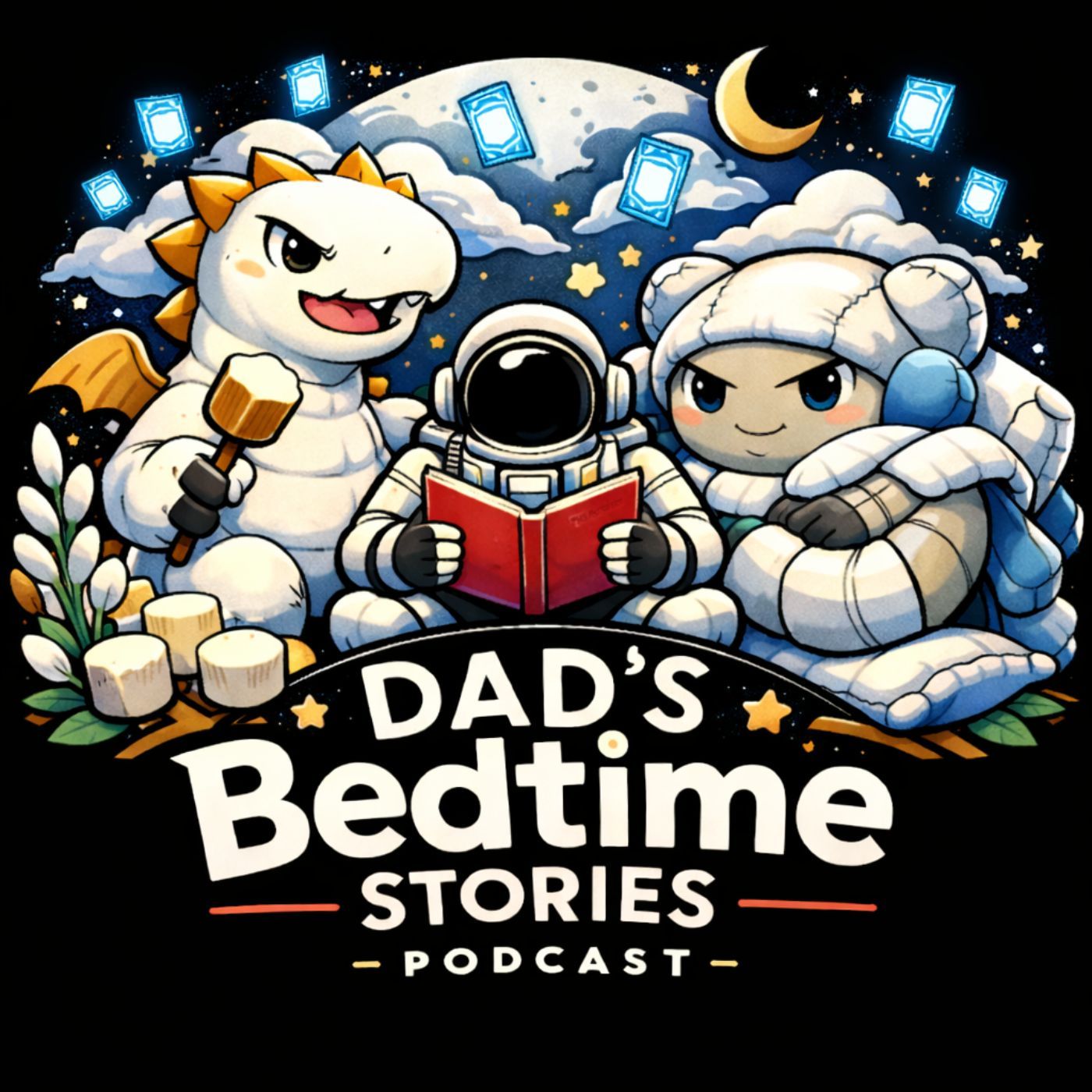 Azelyn, The Pillow Golem, and the Marshmallow Dragon - A Cards of Power Adventure