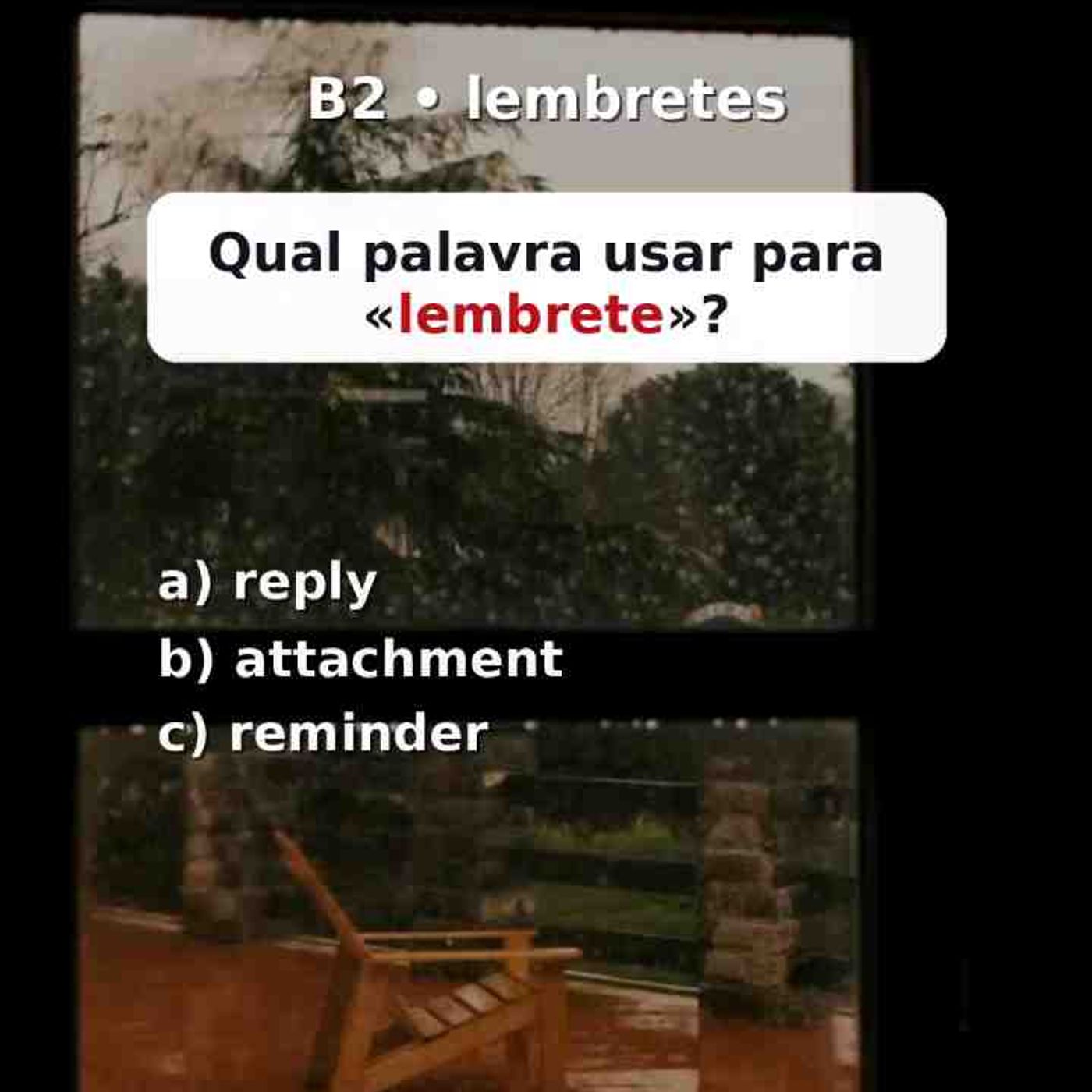 Treine vocabulário de English para e-mails de trabalho. Foco em lembretes educados e follow-ups no nível B2 episode artwork