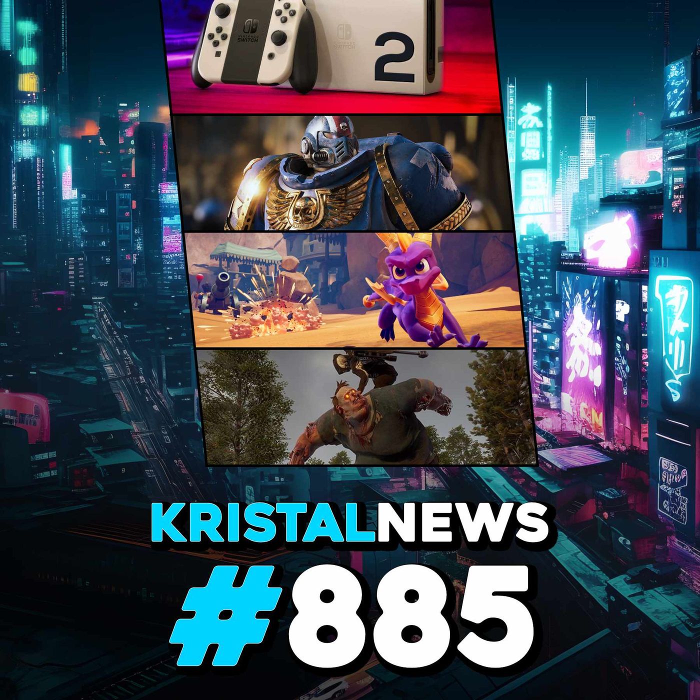 NINTENDO SWITCH 2 si AVVICINA? | Le RECENSIONI di SPACE MARINE 2 | SPYRO TORNA?! ▶ #KristalNews 885 episode artwork