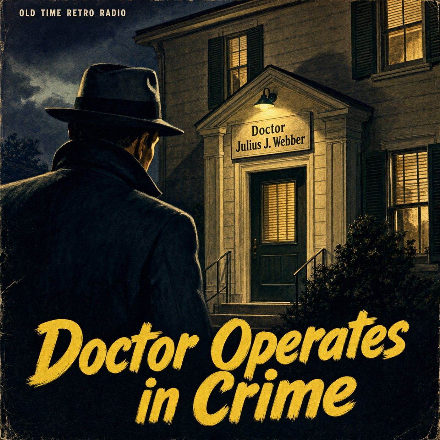The Whistler - "Doctor Operates in Crime" (Old Time Radio, 1944) episode artwork