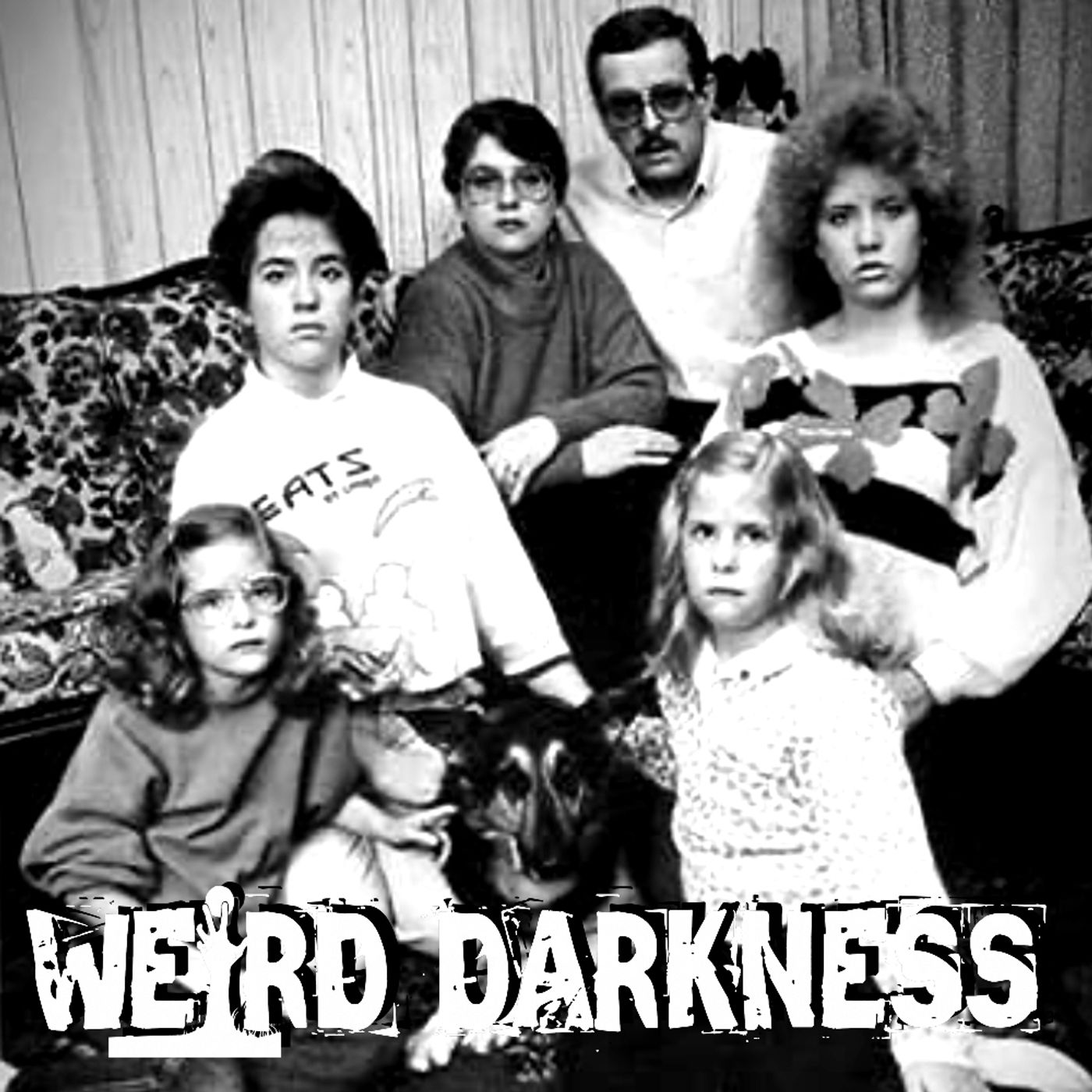 cover of episode “THE DEMONIC TORTURE OF THE SMURL FAMILY” and More Horror-Filled True Stories! #WeirdDarkness