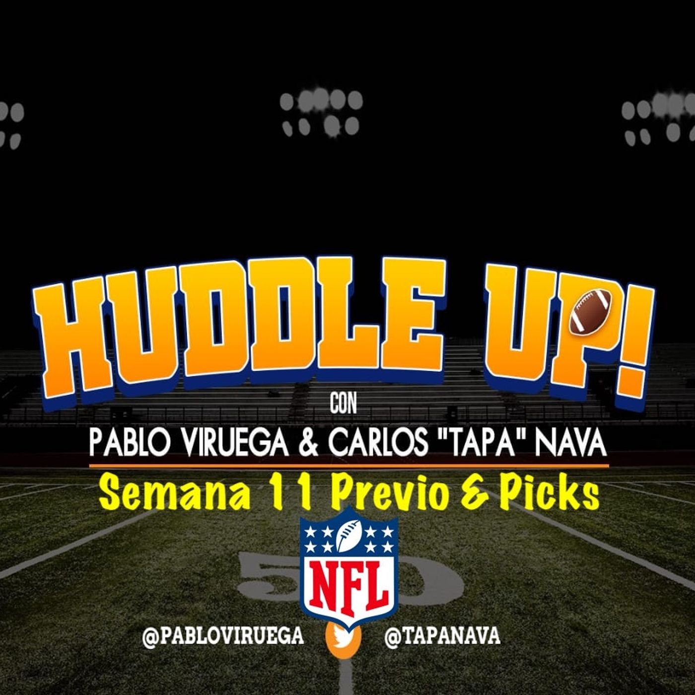 #HuddleUP Semana 11 #NFL Previo & Picks @TapaNava y @PabloViruega
