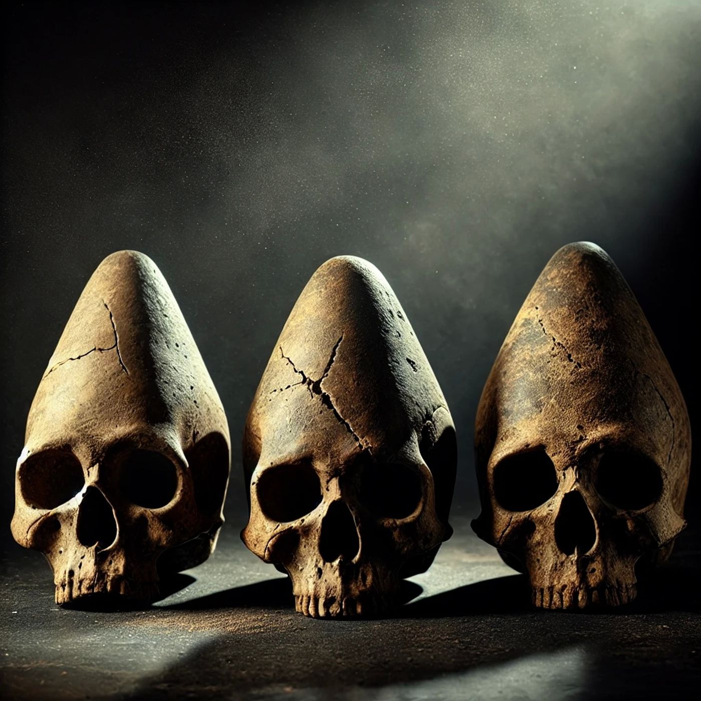 Skulls with Elongated Crania - The Shadow Frequency episode artwork