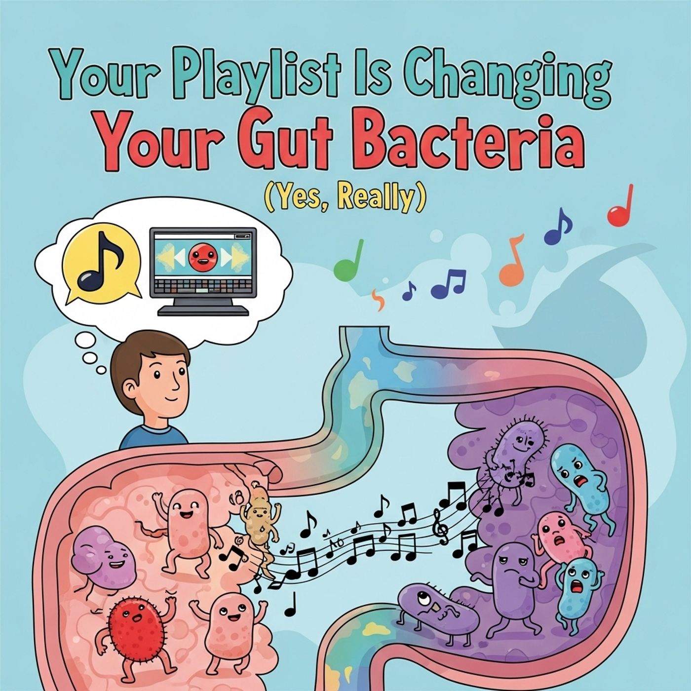 Your Playlist Is Changing Your Gut Bacteria (Yes, Really)