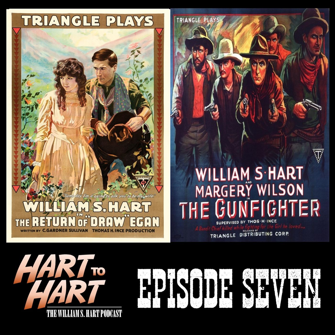 The Return of Draw Egan (1916) / The Gun Fighter (1917)