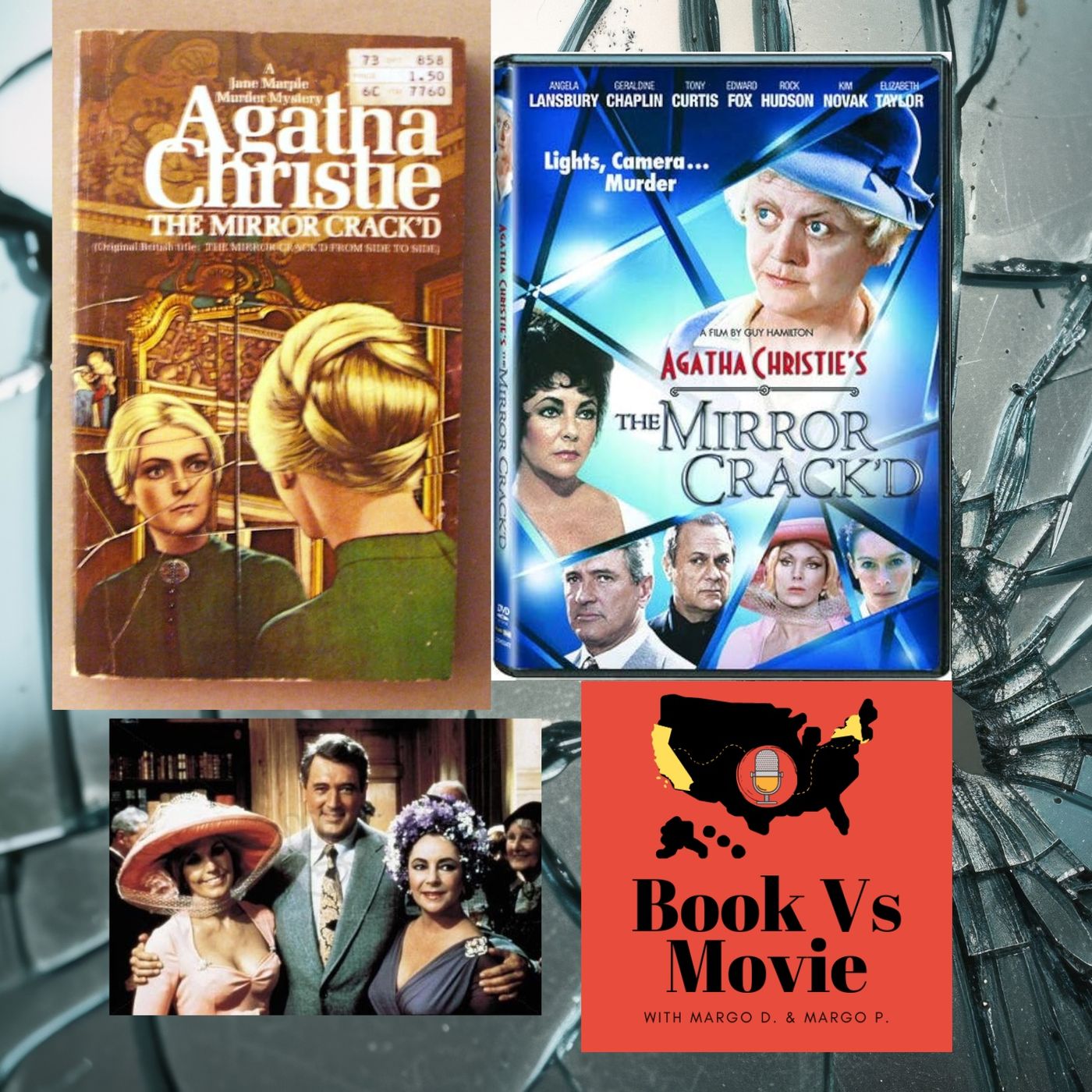The Mirror Crack’d (1980) Agatha Christie, Miss Marple, Angela Lansbury, Elizabeth Taylor & Rock Hudson