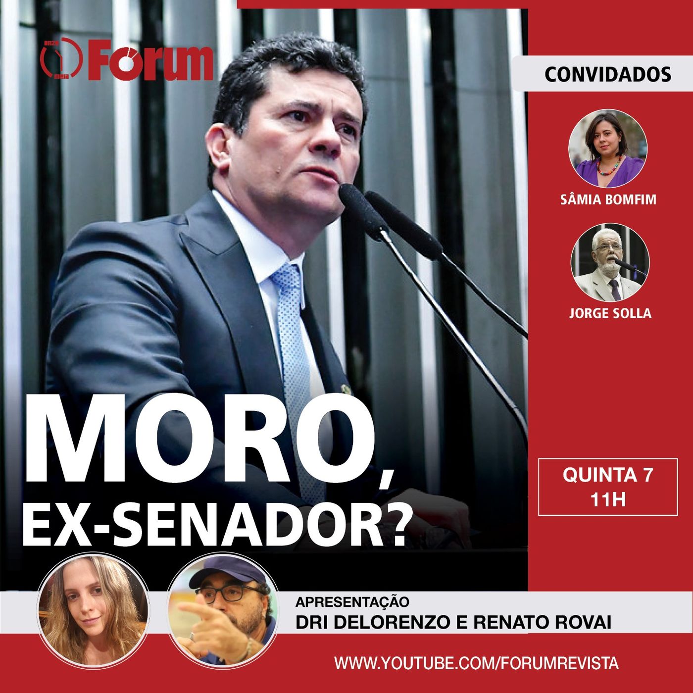 Moro depõe em processo que pode cassá-lo; bolsonaristas querem a vaga |  Lula vai trocar ministros? episode artwork