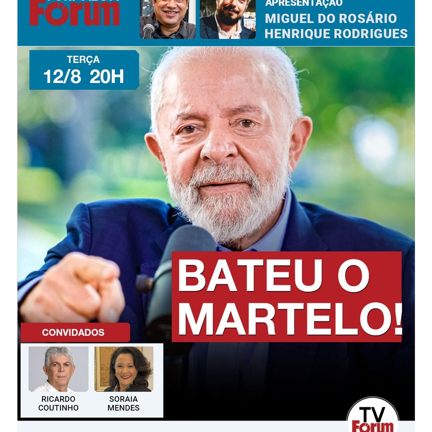 Lula decide regular as redes | Denúncia de Felca abafa anistia e enfurece direita | 12.08.25 episode artwork