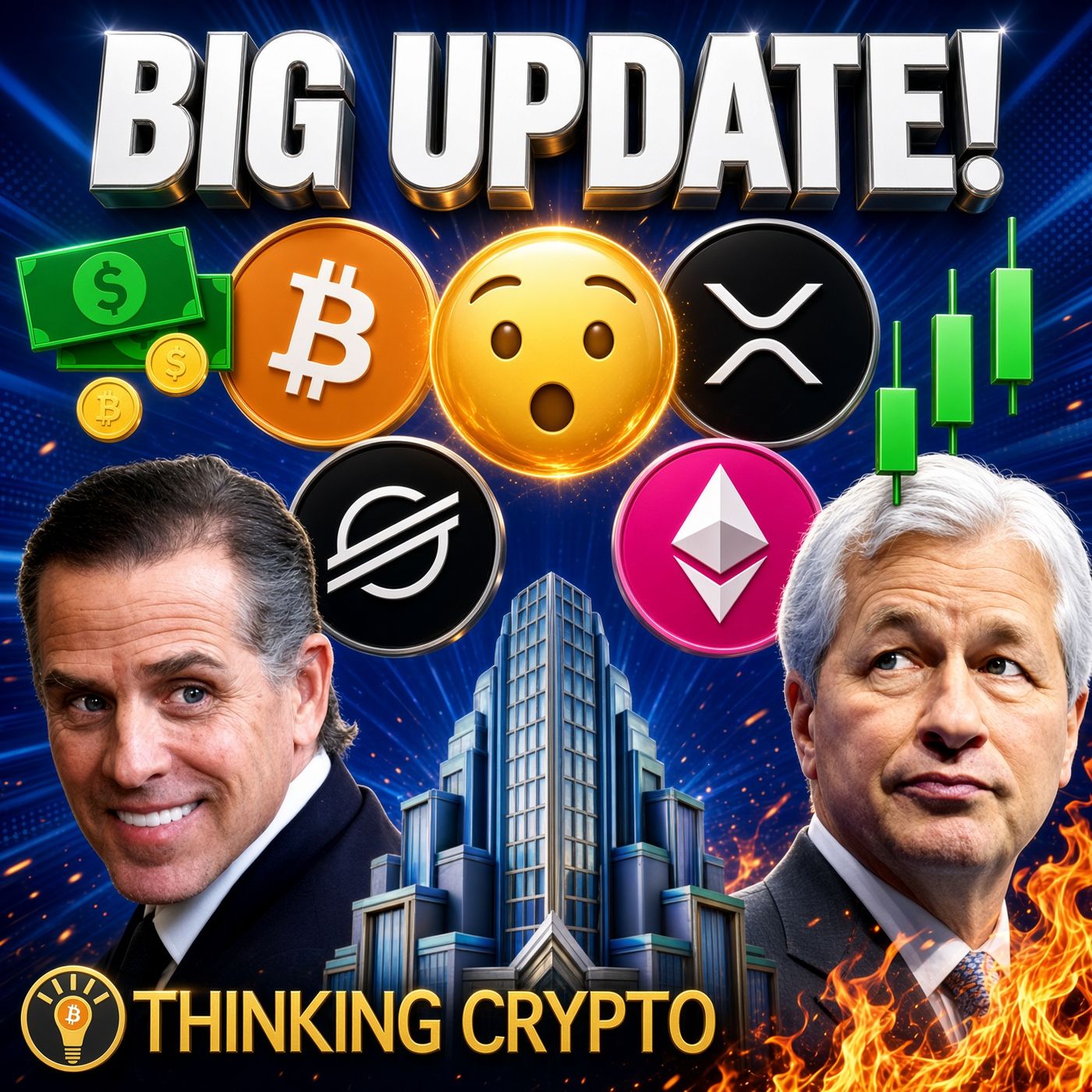 US BANK USES STABLECOIN ON STELLAR XLM! COINBASE JOINS WITH COMMUNITY BANKS TO GET CLARITY ACT PASSED! episode artwork