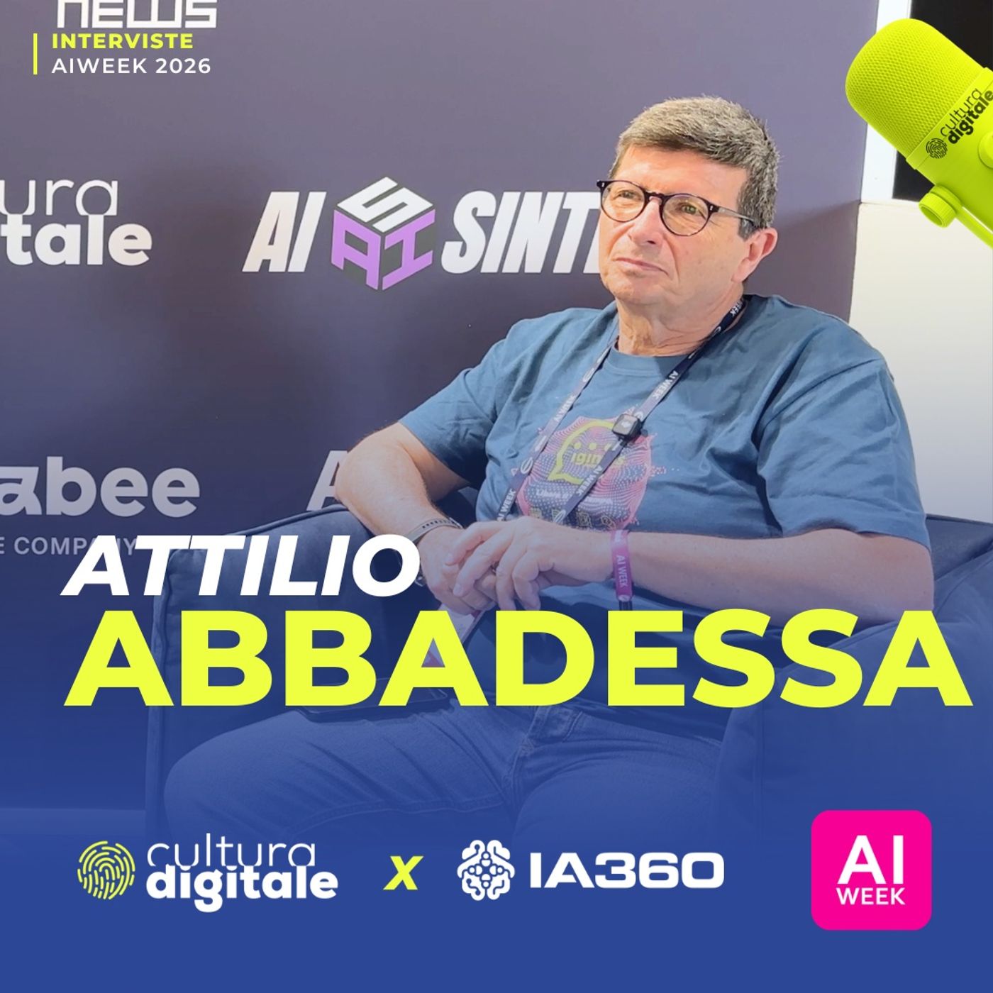 Assistenti virtuali AI H24 | Attilio Abbadessa | AI Week 2026 episode artwork