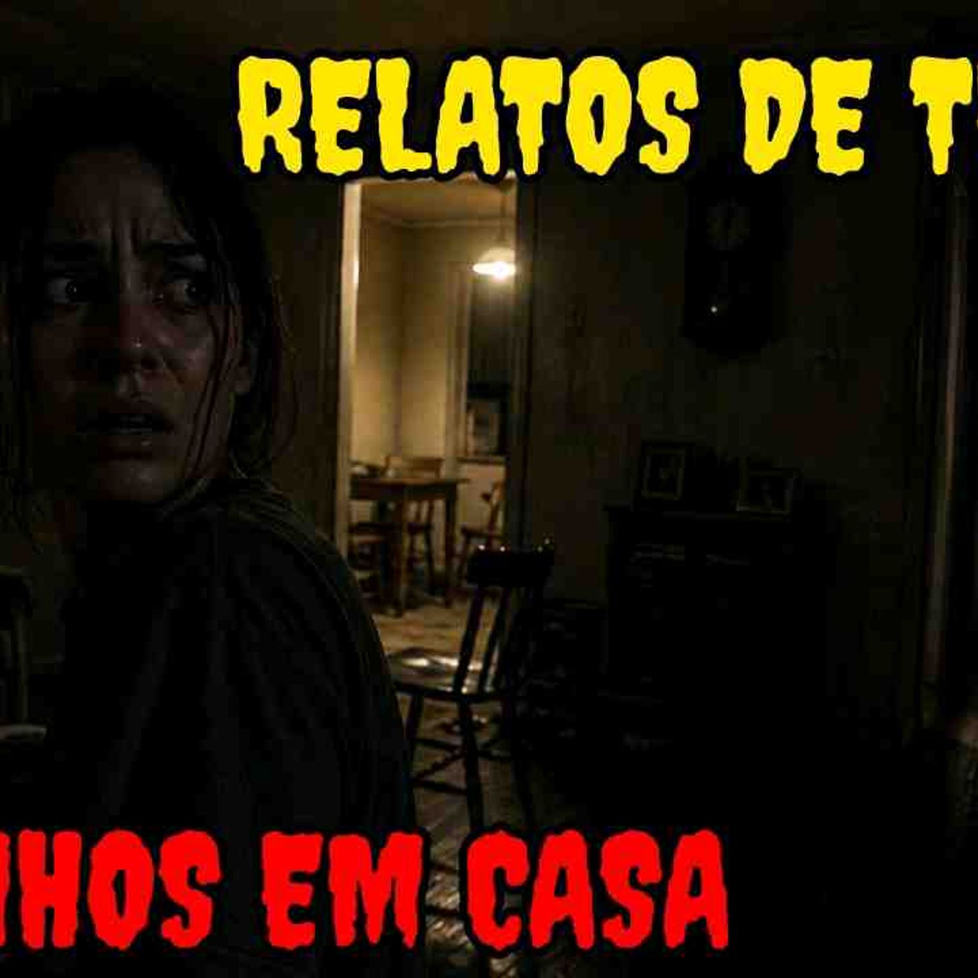 3 Relatos ASSOMBRADOS SOZINHOS em CASA que vao te deixar com muito medo__ - Histórias de Terror episode artwork
