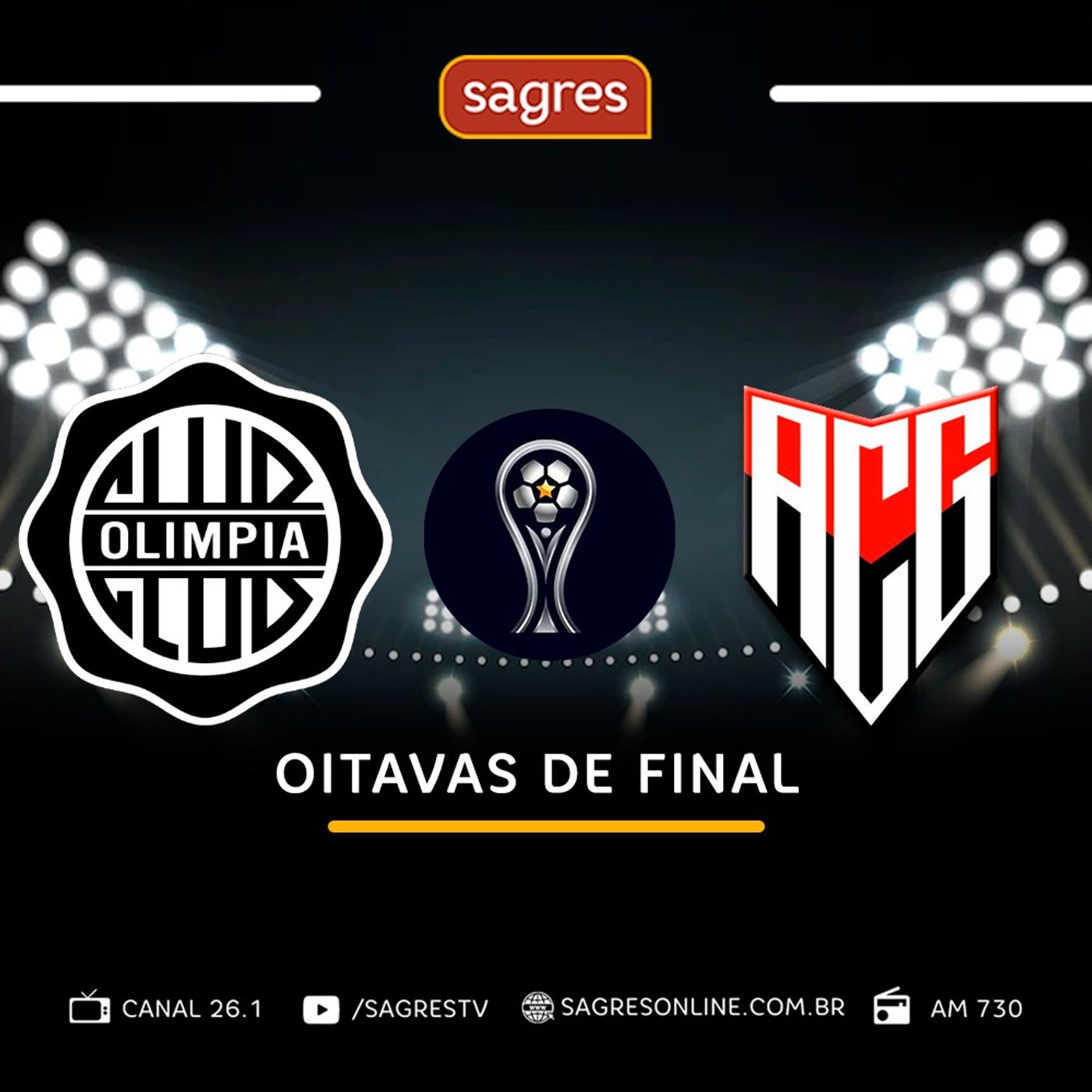 Sul-Americana 2022 - Oitavas de final - Olimpia 2x0 Atlético-GO, com Vitor Roriz episode artwork