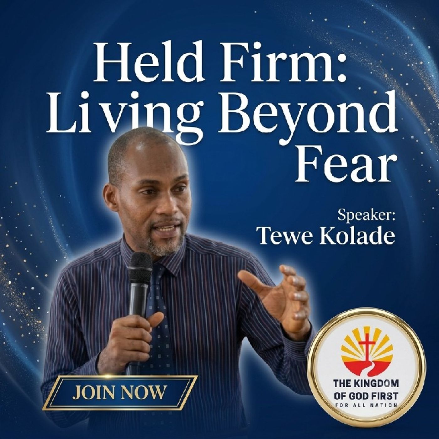 HELD FIRM: LIVING BEYOND FEAR episode artwork