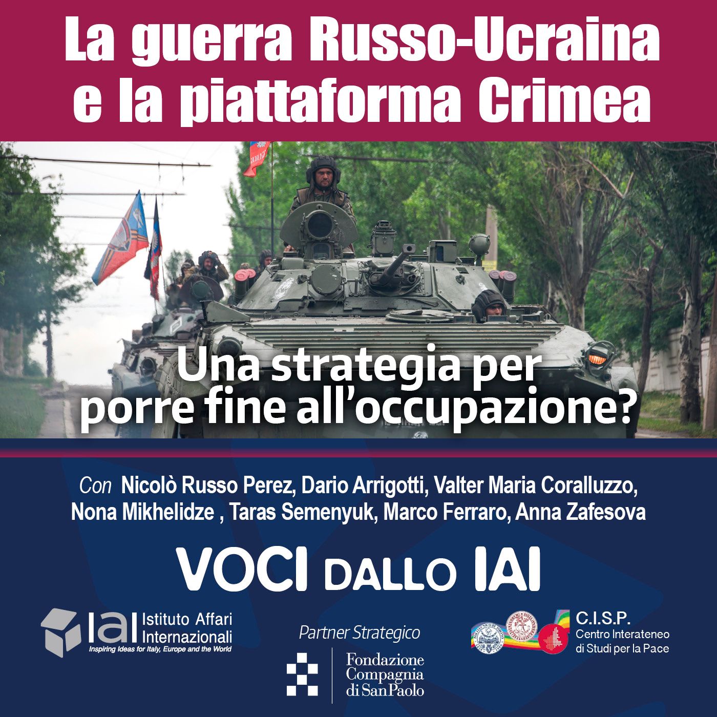 Voci dallo IAI - Istituto Affari Internazionali
