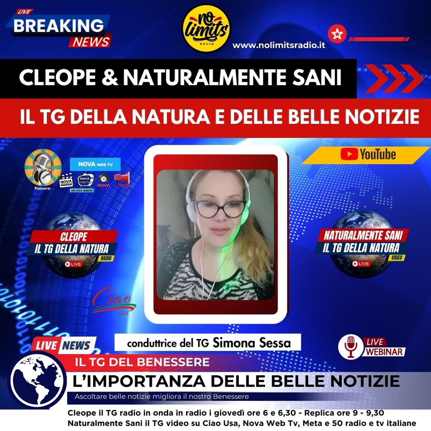 Cleope & Naturalmente Sani: Il TG della Natura e delle Belle Notizie