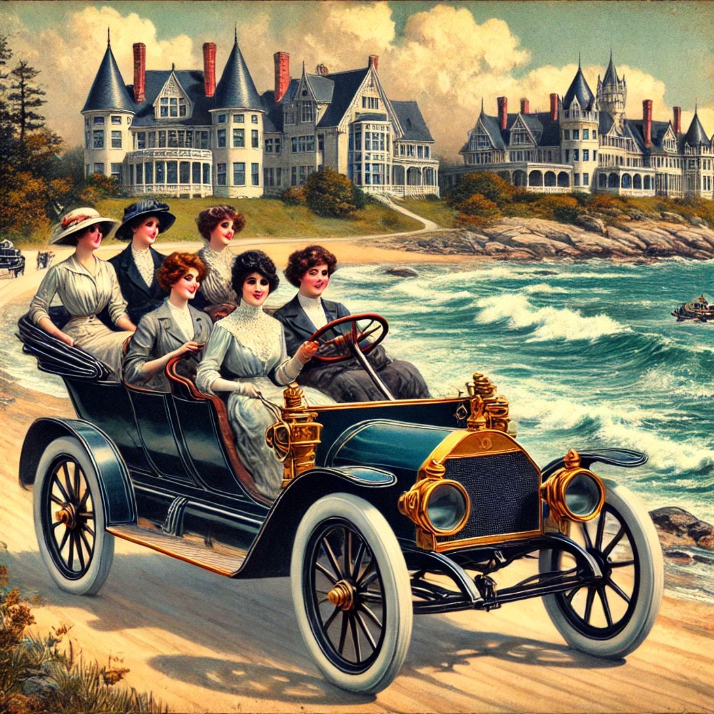 Automobile Girls at Newport podcast artwork