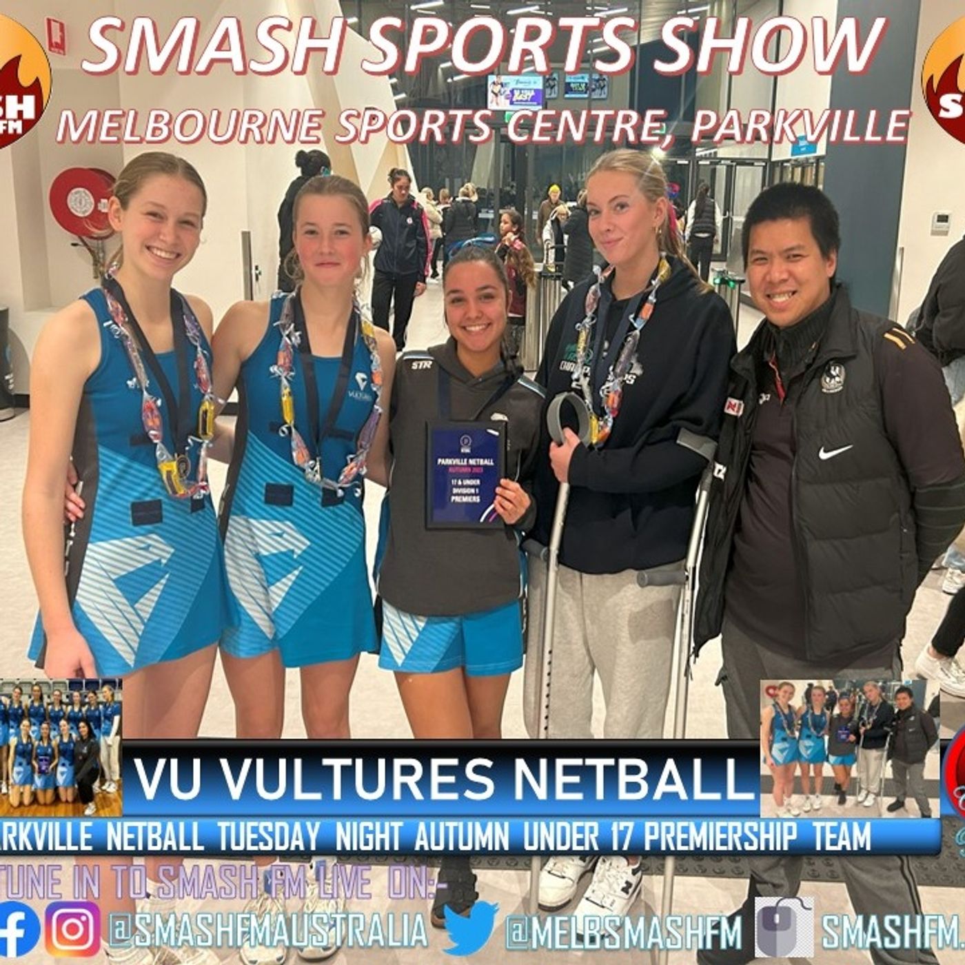 SSS10THYR: VU Vultures Parkville Netball Tuesday 17U Premiership Post Game Interviews 200623