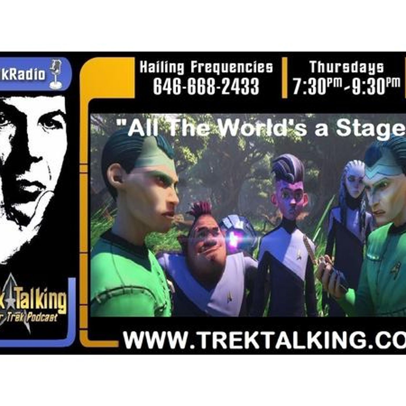 Episode 499 - Star Trek Prodigy "All the World's a Stage" review