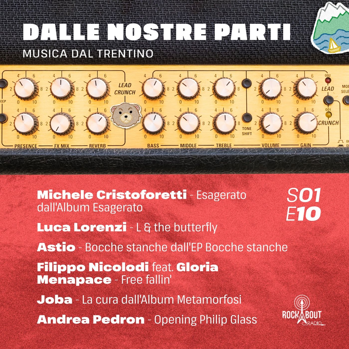 S02E10 - La Musica dalle nostre parti - Michele Cristoforetti, Luca Lorenzi, Astio, Filippo Nicolodi, Joba e Andrea Pedron episode artwork