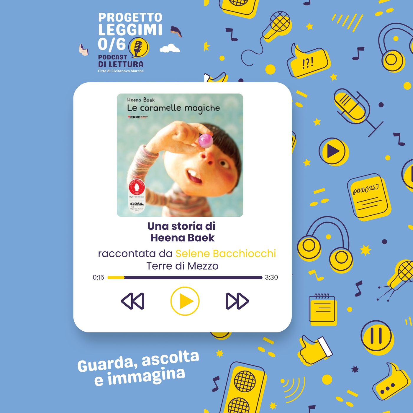 Progetto Leggimi 0/6 Podcast di lettura "Le caramelle magiche" episode artwork