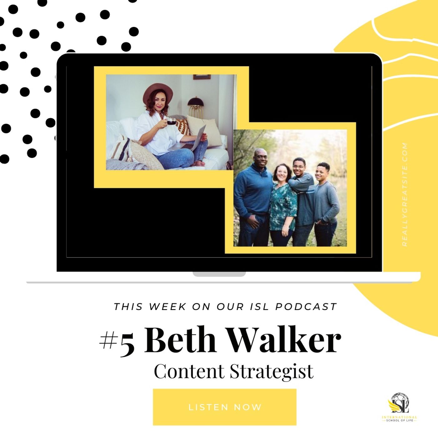 #5 - Lessons from the sidelines with Beth Walker- Content Strategist