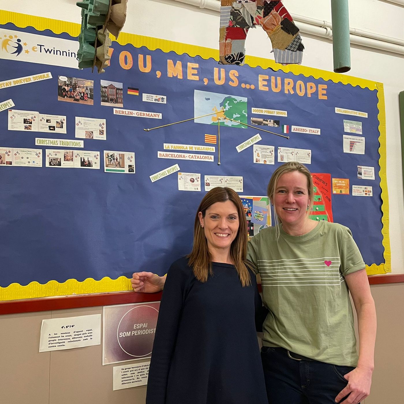 La Kristina ha visitat la nostra escola