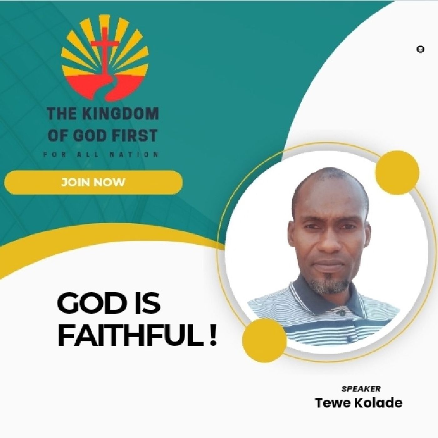 GOD IS FAITHFUL!
