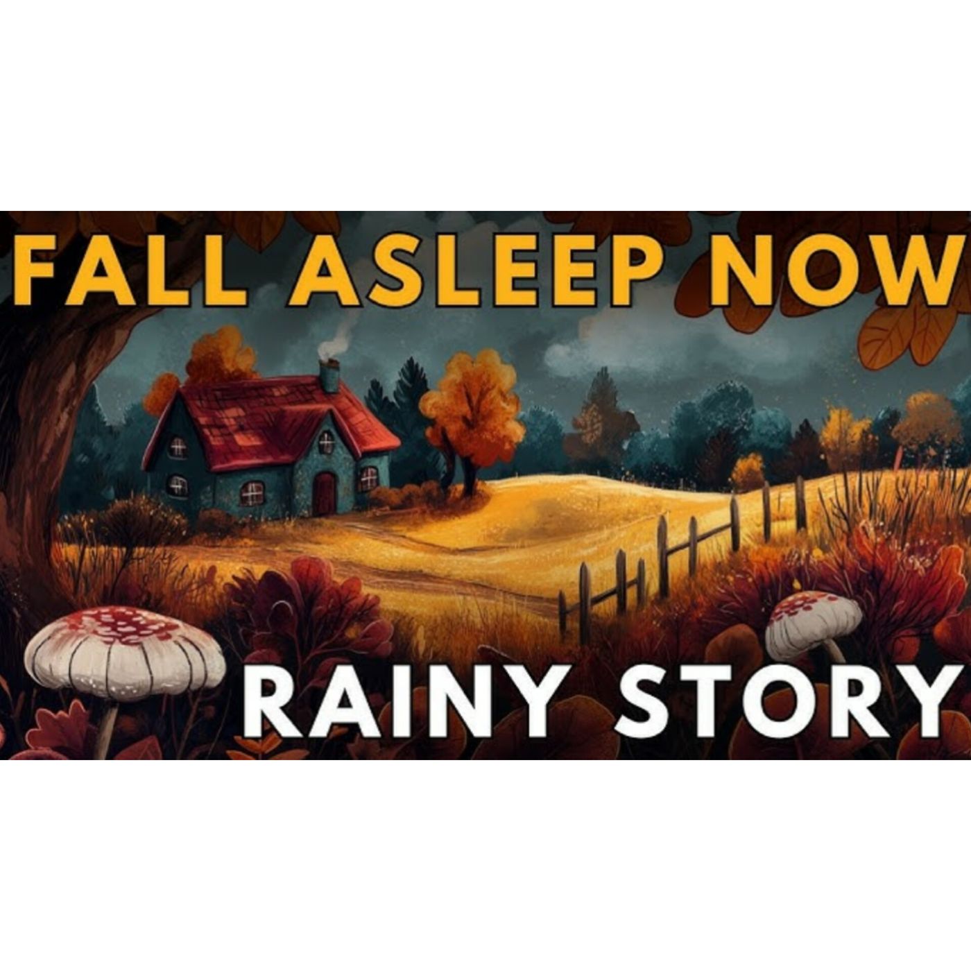 A Rainy Autumn Story for Sleep A Serene Autumn Hike in Oregon | Storytelling and RAIN