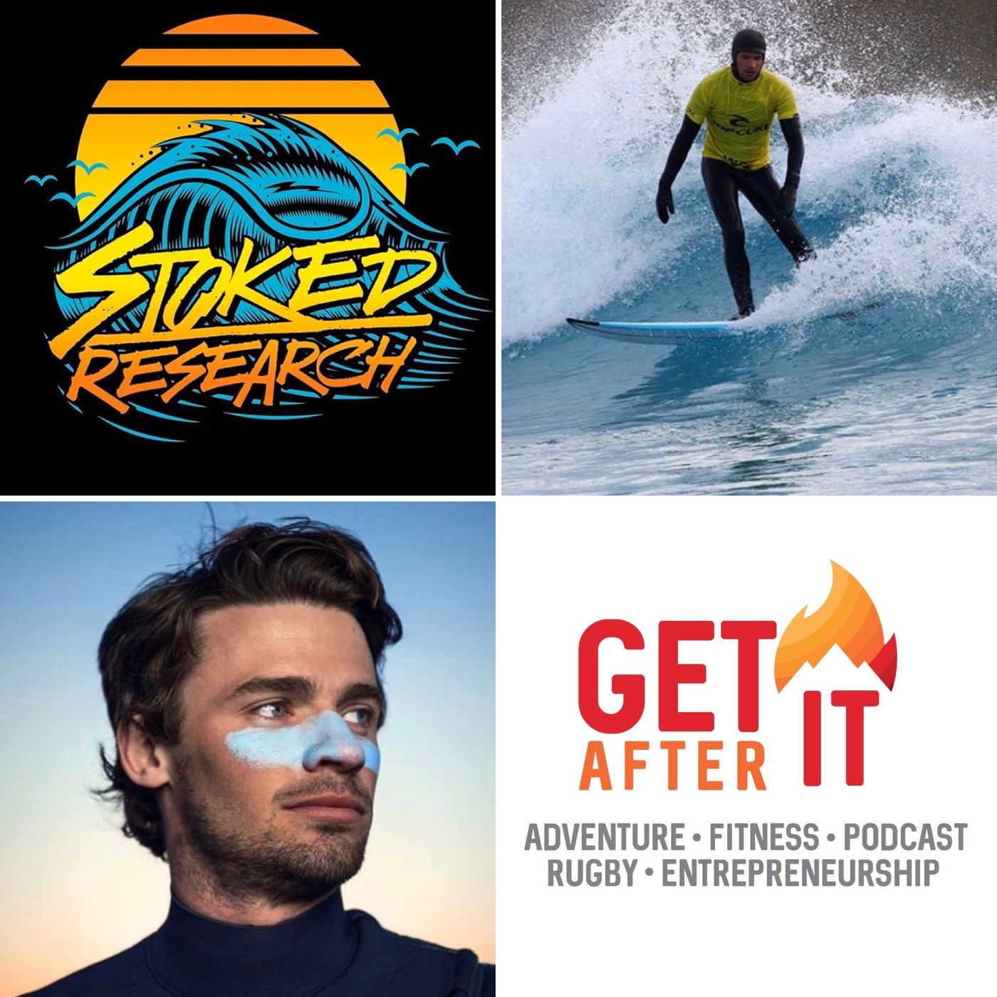 Episode 94 - with Jamie Marshall - Surfer, researcher and founder of Stoked Research. episode artwork