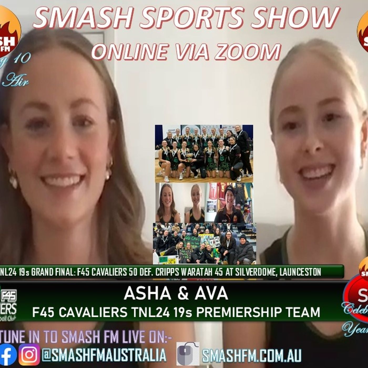 SSS10THYR: F45 Cavaliers TNL24 19s Premiership Interviews 261124