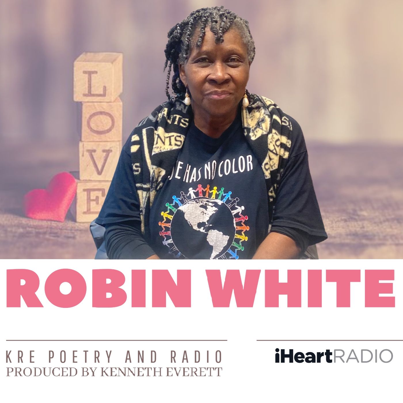 KRE POETRY AND RADIO - EP 15 (GUEST: ROBIN WHITE) episode artwork