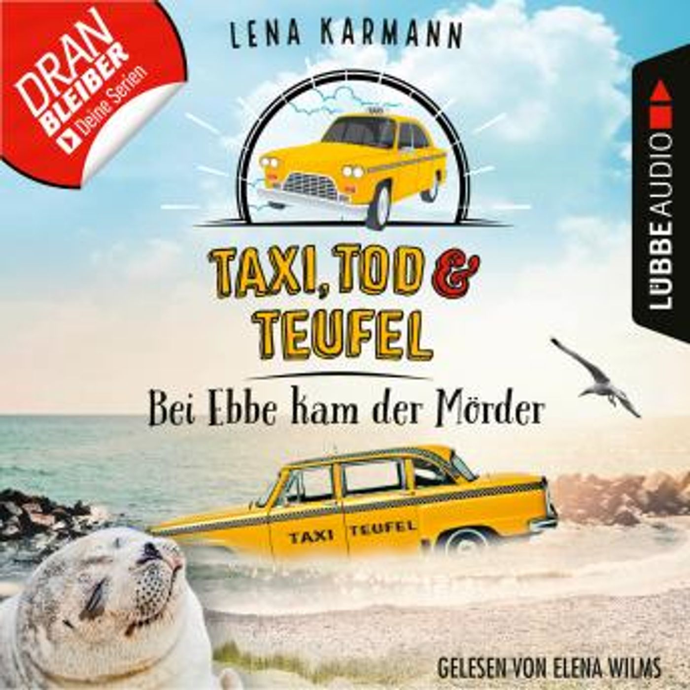 [German] - Bei Ebbe kam der Mörder - Taxi, Tod und Teufel, Folge 3 (Ungekürzt) by Lena Karmann episode artwork