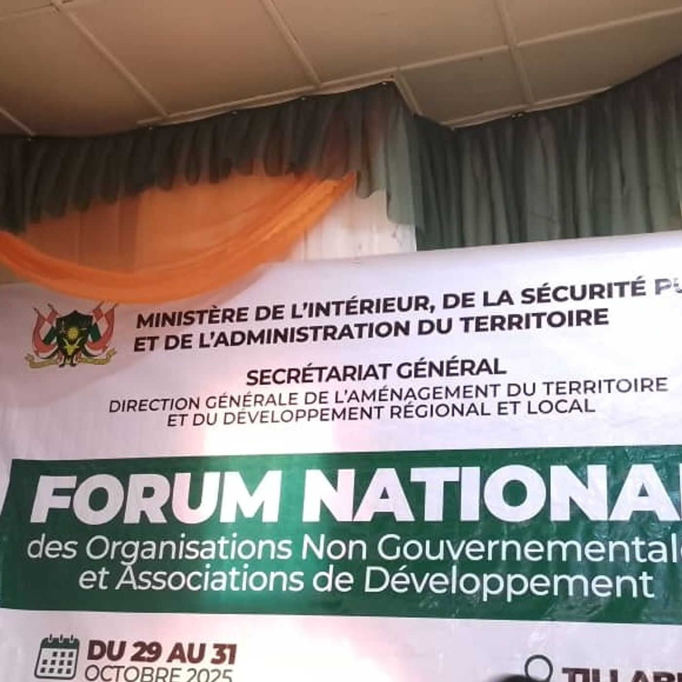 Le journal du 31 octobre 2025 - Tillabéry : le Forum national des ONG clôturé avec plusieurs recommandations episode artwork