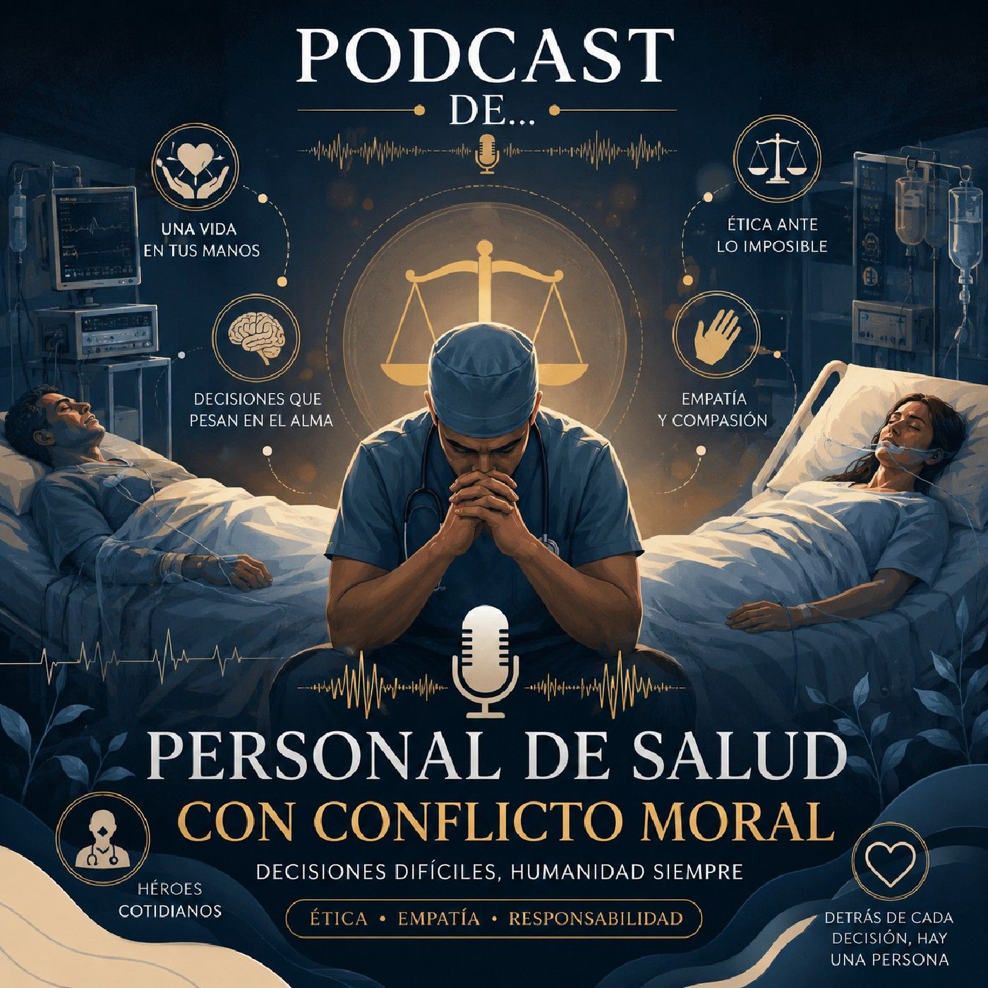 Personal de salud con conflicto moral