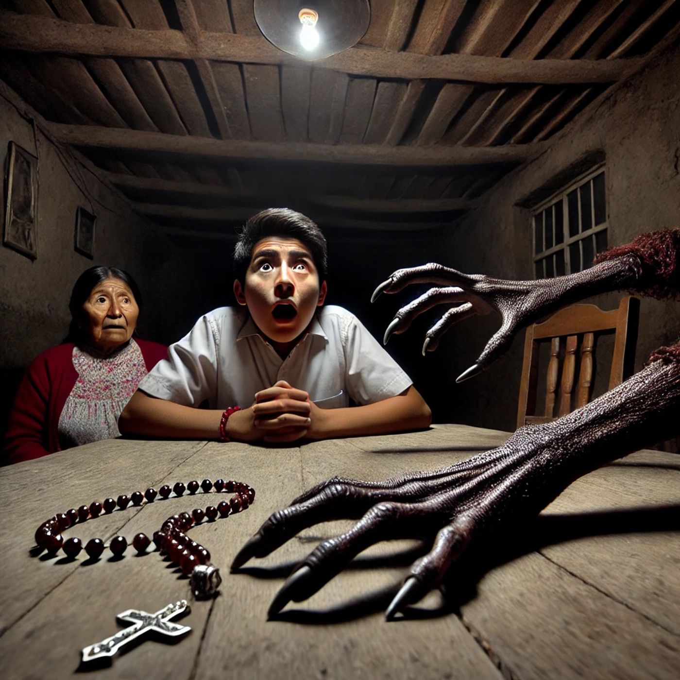 El demonio y el rosario