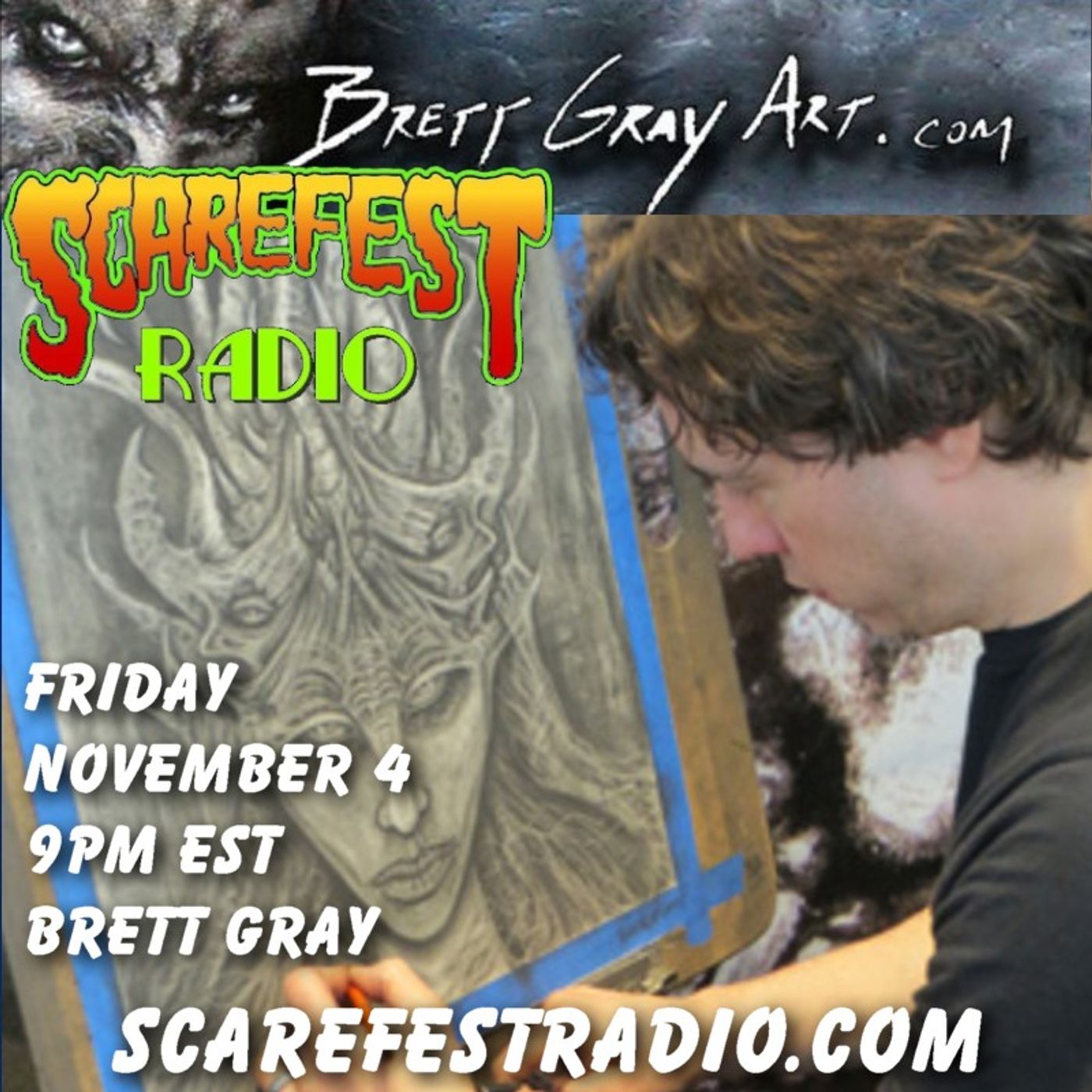 Artist Brett Gray SF10 E3 episode artwork