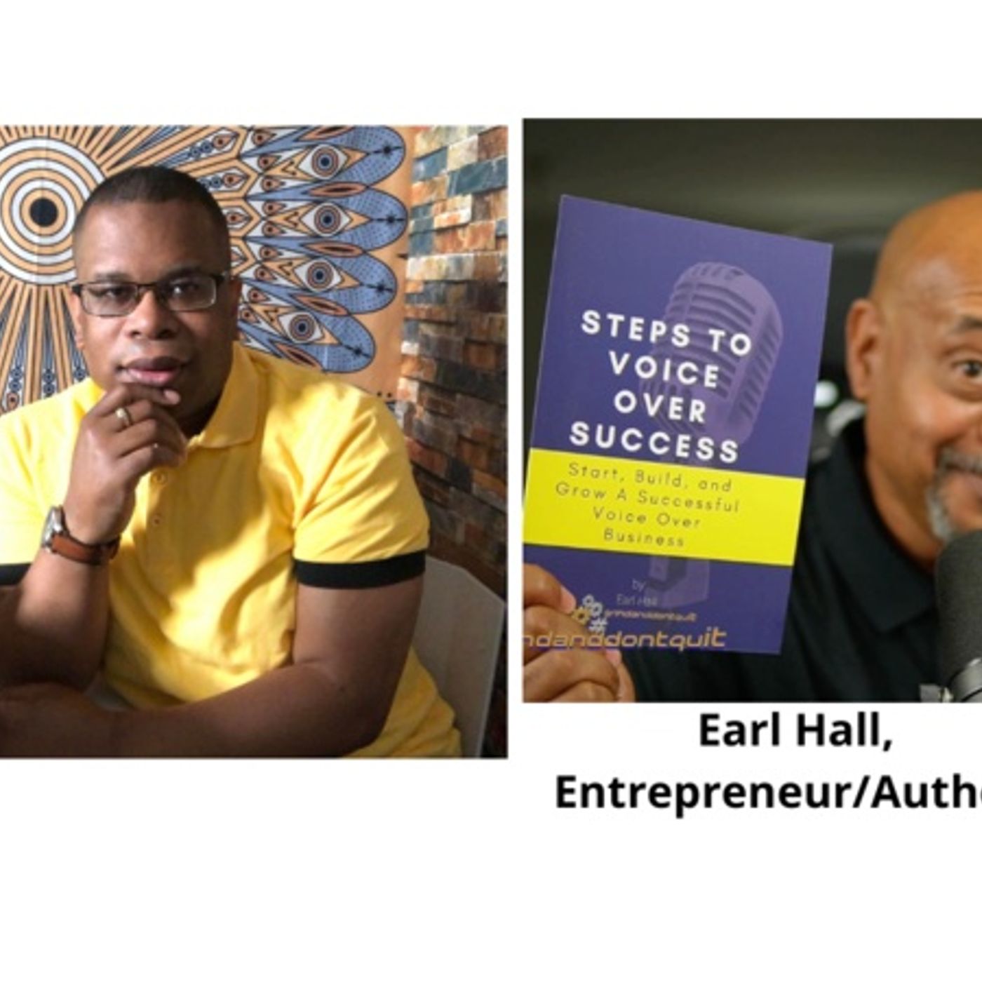 Entrepreneur/ Voiceover Artist/Author Earl Hall returns to #ConversationsLIVE episode artwork