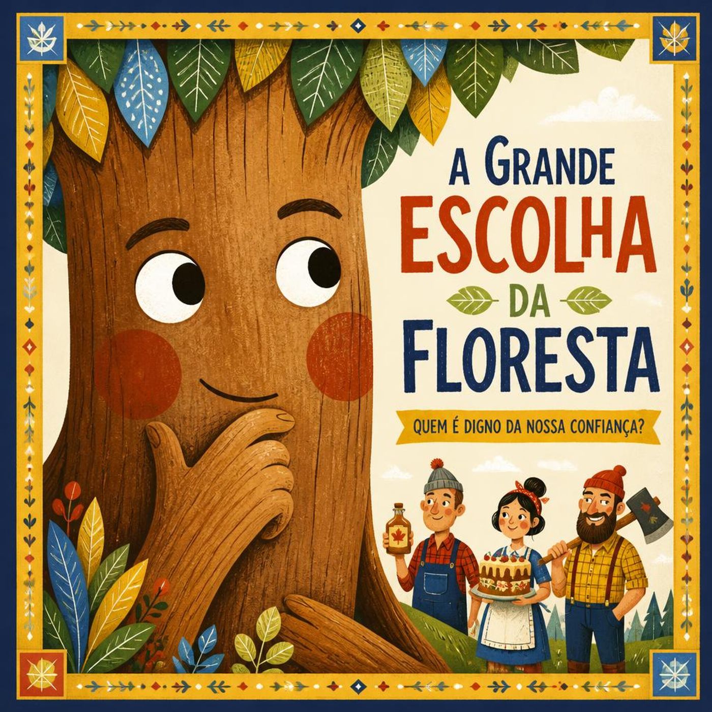 A Grande Reunião da Floresta e o Visitante Misterioso ｜【Conto infantil】 episode artwork