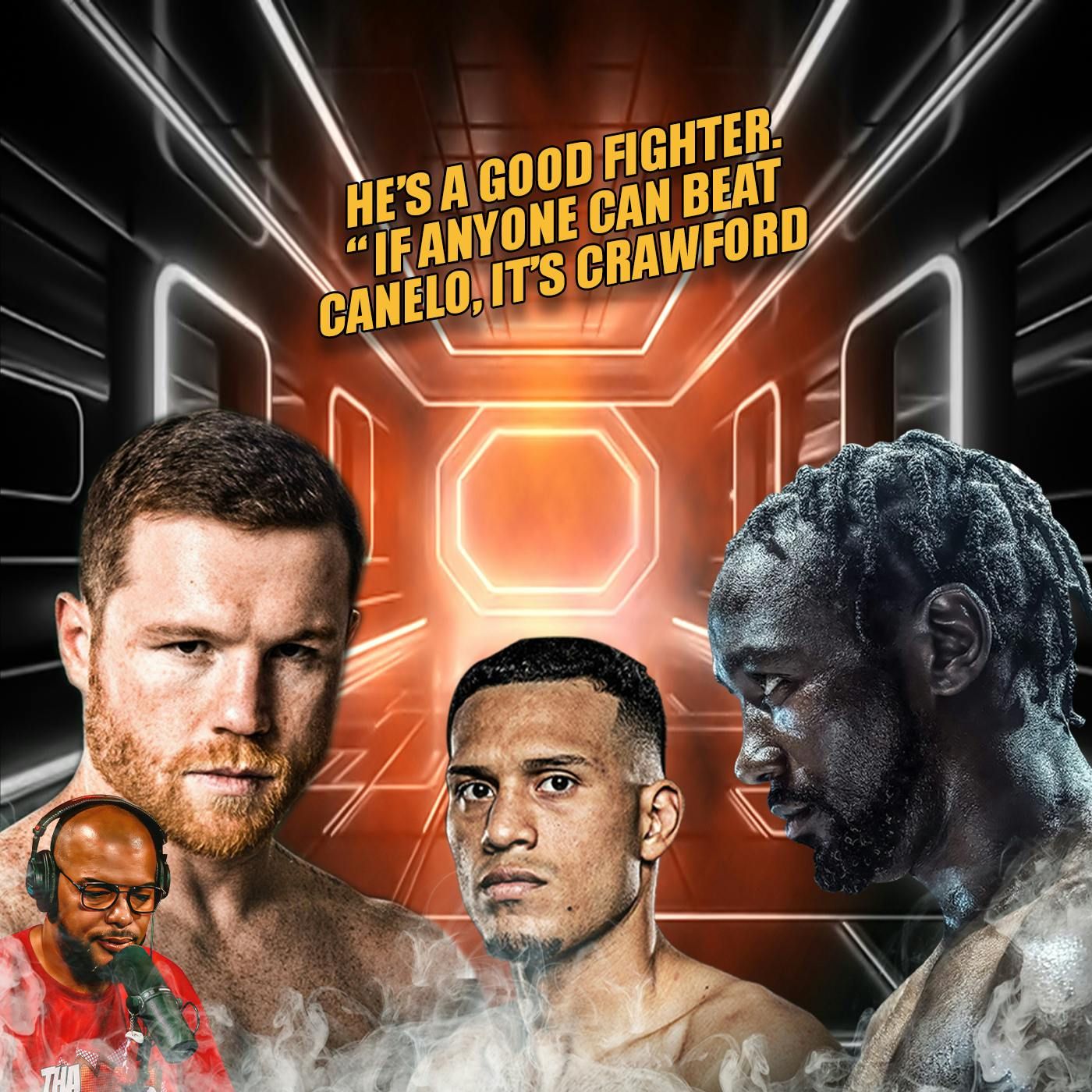 ☎️David Benavidez: “He’s a Good Fighter. “If Anyone Can Beat Canelo, It’s Crawford”👀 episode artwork