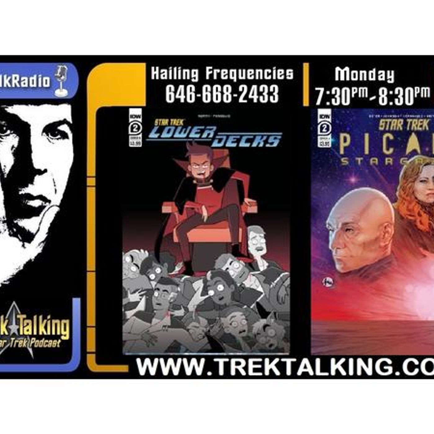 Episode 491 - Comic Corner, Lower Decks #2 and Picard: Stargazer #2 review