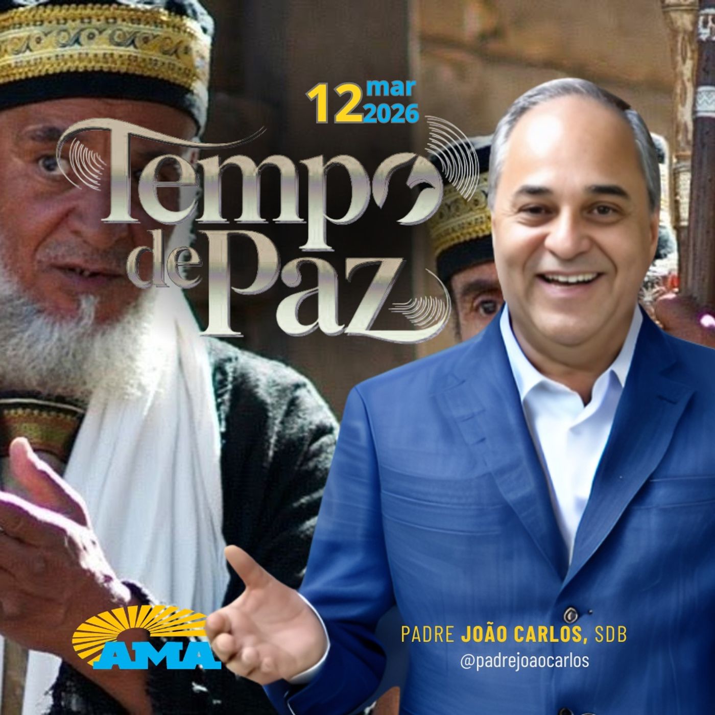 12/03/26 - Programa Padre João Carlos | Tempo de Paz 12/03/26 - Programa Padre João Carlos | Tempo de Paz