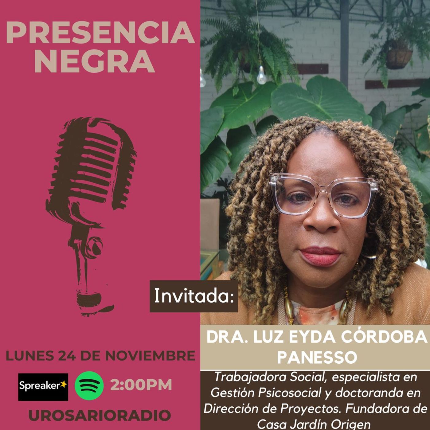 Luz Eyda Córdoba: Academia, Territorio y Raíces Afropacíficas Luz Eyda Córdoba: Academia, Territorio y Raíces Afropacíficas