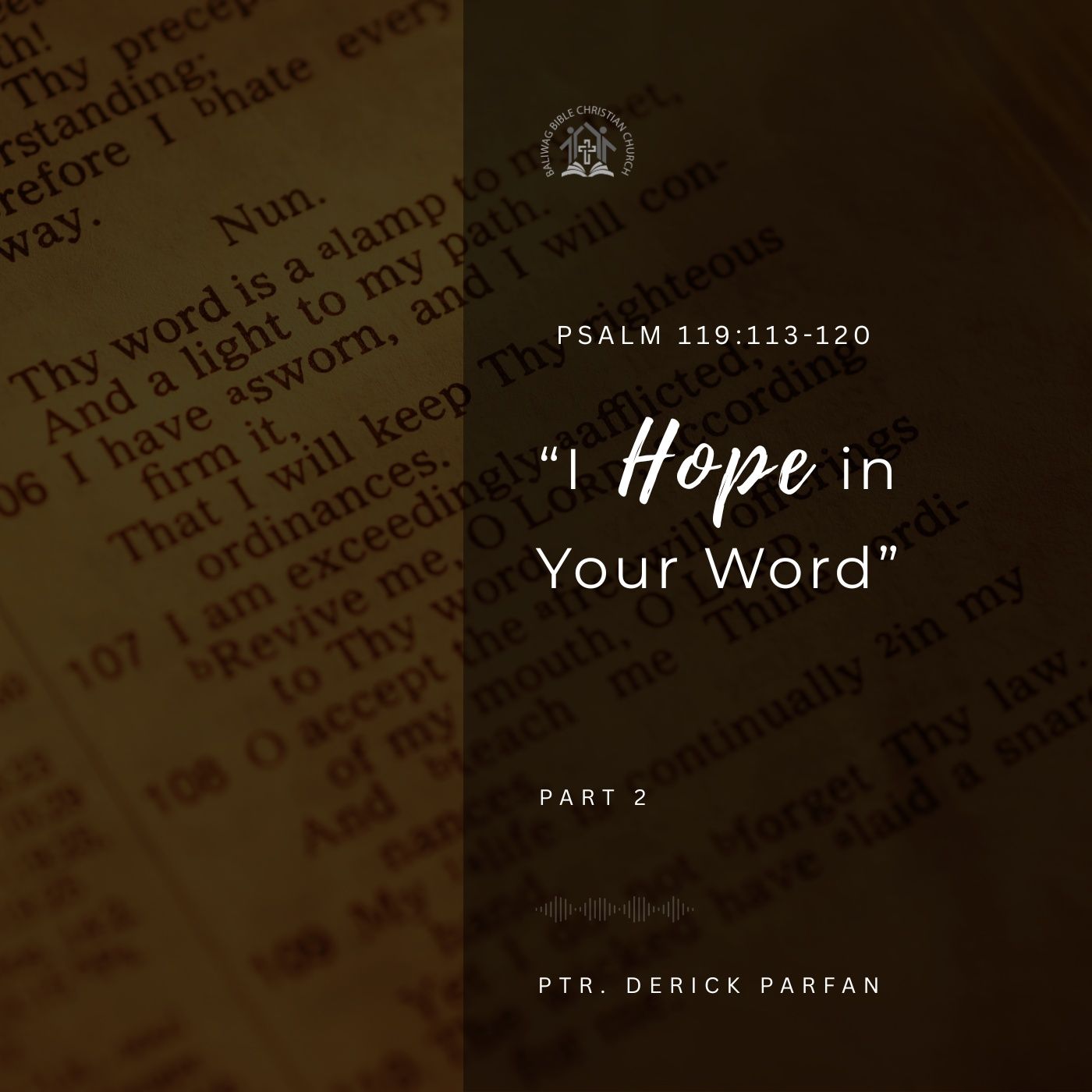 Psalm 119:113-120 • I Hope in Your Word episode artwork
