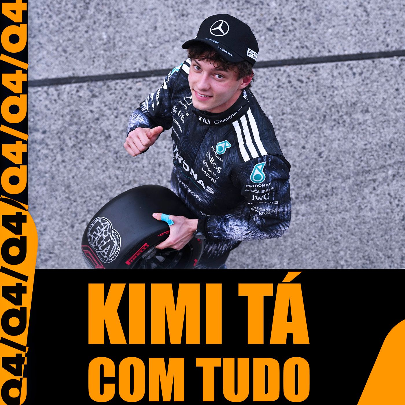 Antonelli é pole no Japão com domínio da Mercedes! Bortoleto fica em 9º e Verstappen cai no Q2 — Motorsport.com Brasil cover