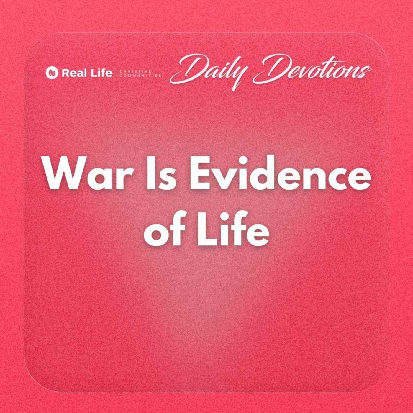 War is Evidence of Life | Pastor Bong Baylon